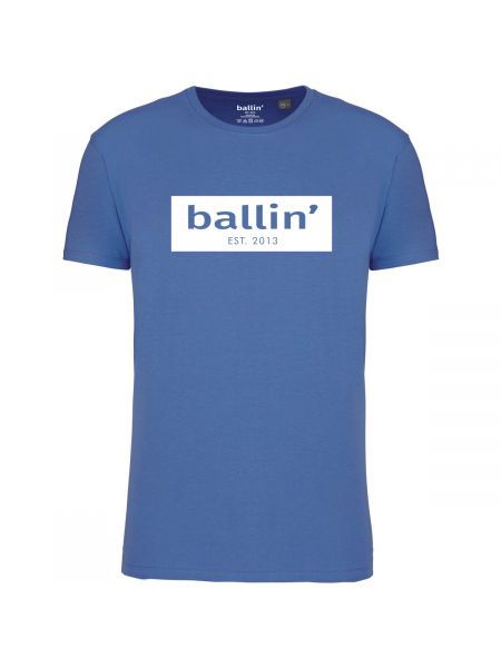 Koszulka z krótkim rękawem Ballin Est. 2013 niebieska
