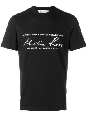 Kokvilnas t-krekls ar apdruku Martine Rose