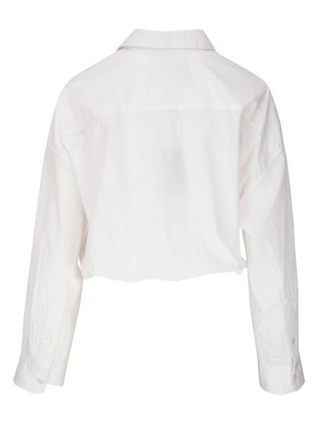Hemd aus baumwoll R13 weiß