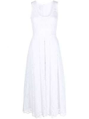 Миди рокля Giambattista Valli бяло