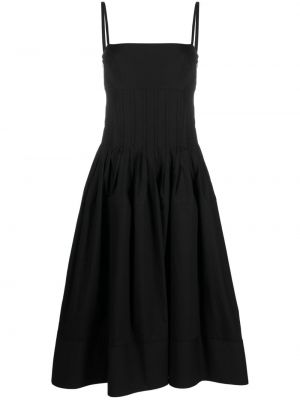 Plisované šaty Proenza Schouler černé