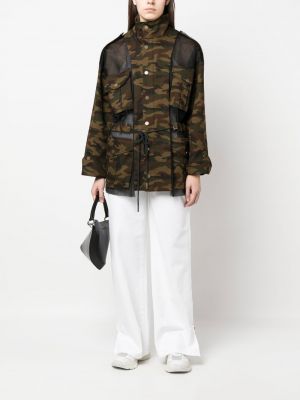 Jacke mit camouflage-print Monse schwarz