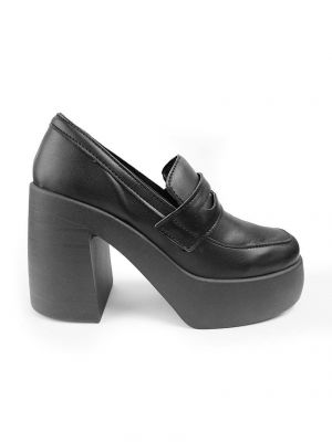 Ниски обувки с висок ток Altercore черно
