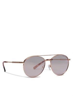 Lunettes de soleil en or rose Michael Kors