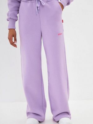 Спортивные штаны береги фиолетовые