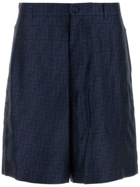 Silkki bermudashortsit Fendi sininen