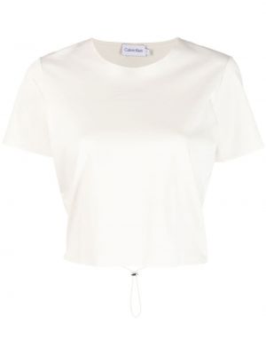 T-krekls Calvin Klein balts