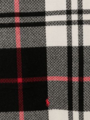 Cardigan en laine à imprimé à motif chevrons Polo Ralph Lauren rouge