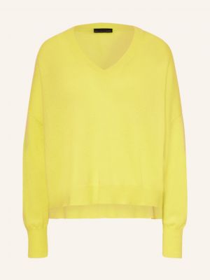 Sweter z kaszmiru 360cashmere żółty