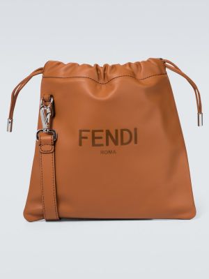 Malá taška Fendi - Hnedá