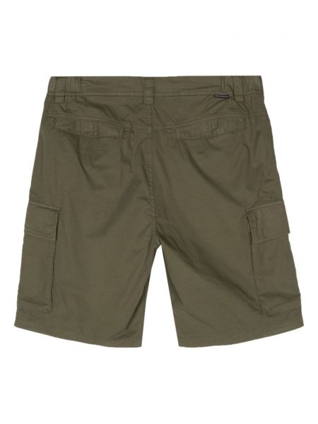Shorts cargo en coton avec poches Woolrich vert