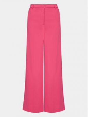 Kalhoty relaxed fit Silvian Heach růžové