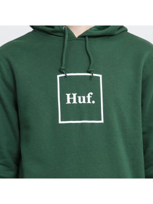 Φούτερ με κουκούλα Huf πράσινο