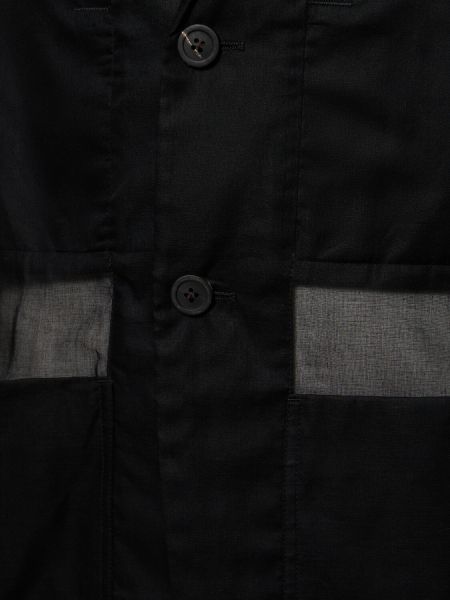 Βαμβακερός μπουφάν Rick Owens μαύρο