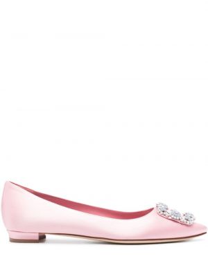 Pantofi Manolo Blahnik roz