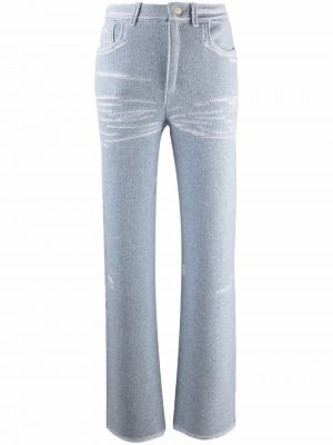 Pantaloni dritti Barrie blu