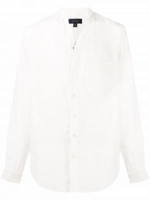 Λινό πουκάμισο Sease λευκό