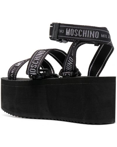 Sandały Moschino czarne