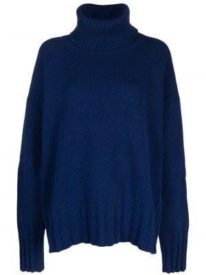 Sweter wełniany Made In Tomboy niebieski
