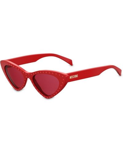 Sluneční brýle Moschino Eyewear červené