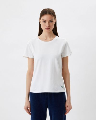 Домашняя футболка Moschino Underwear, белая