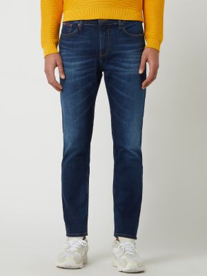 Proste jeansy relaxed fit Tommy Jeans niebieskie
