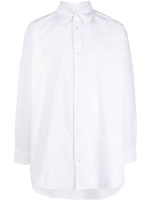 Βαμβακερό πουκάμισο Jordanluca λευκό