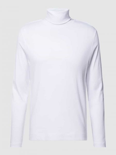 Sweter w jednolitym kolorze Christian Berg Men biały