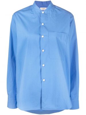 Bombažna srajca Quira modra