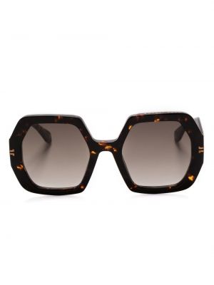 Oversized slnečné okuliare Marc Jacobs Eyewear hnedá