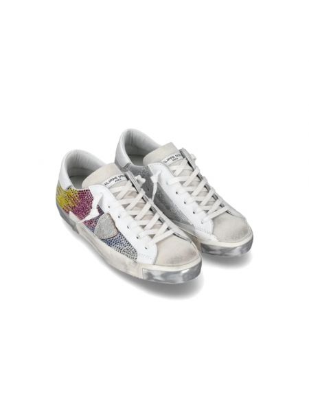 Zapatillas de cristal Philippe Model blanco
