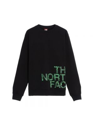Sweter bawełniany The North Face czarny