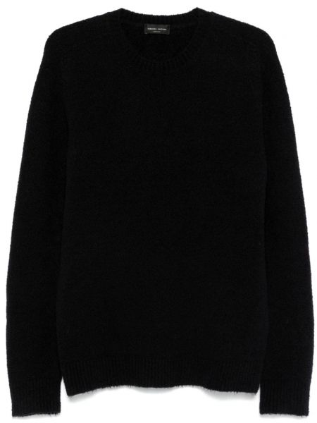 Lang sweater Roberto Collina sort