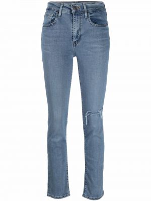 Slank stretch jeans Levi's blå