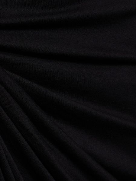 Asimetriškas sijonas Rick Owens juoda
