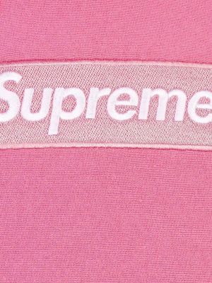 Bluza z kapturem Supreme różowa