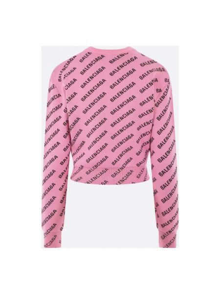 Jersey de tela jersey de tejido jacquard Balenciaga rosa