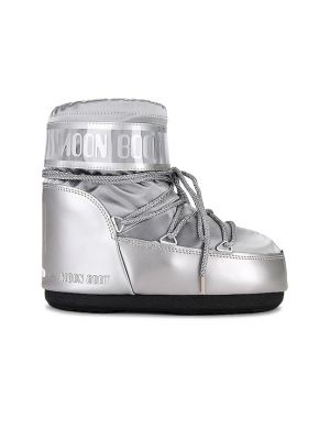 Stiefelette Moon Boot silber
