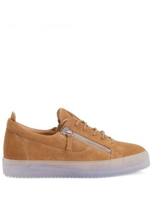 Zip sneaker Giuseppe Zanotti kahverengi