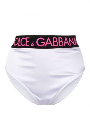 Saténové kalhotky Dolce & Gabbana