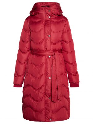 Manteau d'hiver Faina rouge
