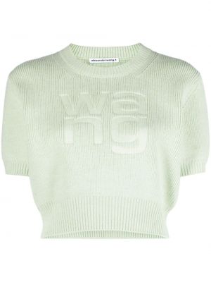 Sweter Alexander Wang zielony