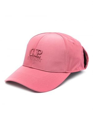 Kepurė su snapeliu C.p. Company rožinė