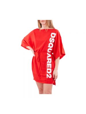 Sukienka mini Dsquared2 - Czerwony