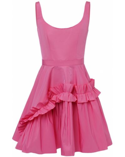 Mini šaty Alexander Mcqueen růžové