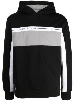 Hoodie Armani Exchange svart