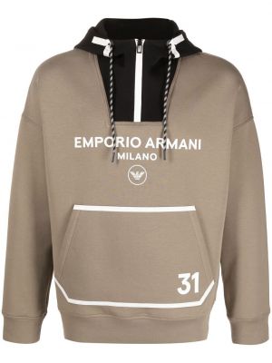 Trykt kort genser Emporio Armani