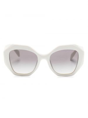 Okulary przeciwsłoneczne Prada Pre-owned białe
