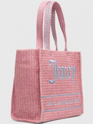 Torba za plažu Juicy Couture ružičasta