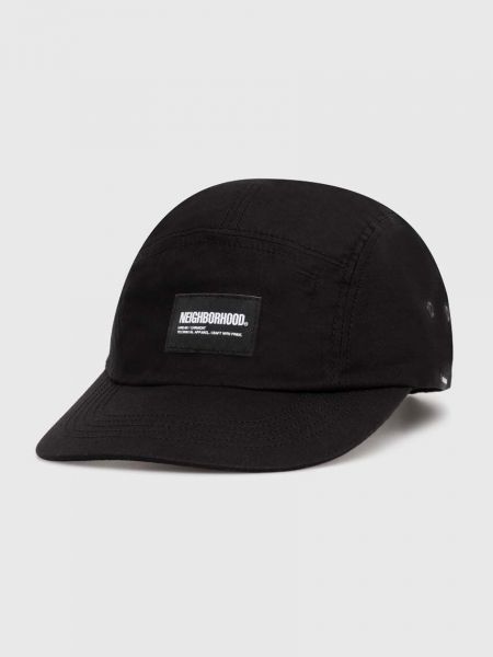 Βαμβακερό καπέλο Neighborhood μαύρο